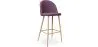 Gepolsterter Hocker aus Stoff - skandinavisches Design - 76cm - Evelyne image 9