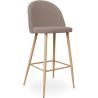 Gepolsterter Hocker aus Stoff - skandinavisches Design - 76cm - Evelyne image 9