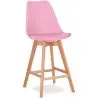 Hocker im skandinavischen Stil - Holzbeine - Denisse image 9
