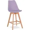 Hocker im skandinavischen Stil - Holzbeine - Denisse image 9