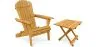 Stuhl und Gartentisch für den Außenbereich - Holz - Alana image 9