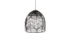 Schwarze Rattan-Deckenlampe - Boho-Bali-Design-Pendelleuchte - Le image 9