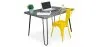 Schreibtischset - Industriedesign 120cm - Hairpin + Esszimmerstuhl - Stylix image 9