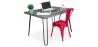 Schreibtischset - Industriedesign 120cm - Hairpin + Esszimmerstuhl - Stylix image 9