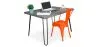 Schreibtischset - Industriedesign 120cm - Hairpin + Esszimmerstuhl - Stylix image 9