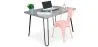 Schreibtischset - Industriedesign 120cm - Hairpin + Esszimmerstuhl - Stylix image 9