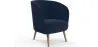 Design-Sessel - In Samt bezogen - Krenda image 9