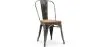 Esszimmerstuhl - Industriedesign - Stahl und Holz - Neuauflage - Stylix image 9