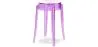 Barhocker Design Transparent - 47cm - Victoria Queen image 9