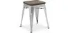 Barhocker im Industriedesign - Holz & Stahl - 45cm - Neuauflage - Stylix image 9