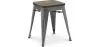 Barhocker im Industriedesign - Holz & Stahl - 45cm - Neuauflage - Stylix image 9