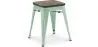 Barhocker im Industriedesign - Holz & Stahl - 45cm - Neuauflage - Stylix image 9