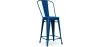 Barhocker mit Rückenlehne - Industriedesign - 60cm - New Edition - Stylix image 9
