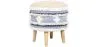 Runder Pouf Hocker - Boho Bali Stil - Josephine  image 9