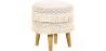 Runder Pouf Hocker - Boho Bali Stil - Debra  image 9