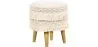 Runder Pouf Hocker - Boho Bali Stil - Debra  image 9