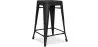 Barhocker - Industriedesign - Stahl matt - 60cm - Neuauflage - Stylix image 9