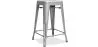 Barhocker - Industriedesign - Stahl matt - 60cm - Neuauflage - Stylix image 9