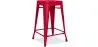 Barhocker - Industriedesign - Stahl matt - 60cm - Neuauflage - Stylix image 9