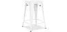 Barhocker - Industriedesign - Stahl matt - 60cm - Neuauflage - Stylix image 9