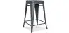 Barhocker - Industriedesign - Stahl matt - 60cm - Neuauflage - Stylix image 9