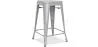 Barhocker - Industriedesign - Stahl matt - 60cm - Neuauflage - Stylix image 9