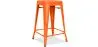 Barhocker - Industriedesign - Stahl matt - 60cm - Neuauflage - Stylix image 9