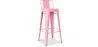 Barhocker mit Rückenlehne - Industriedesign - 76cm - New Edition - Stylix image 9