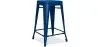 Barhocker - Industriedesign - Stahl matt - 60cm - Neuauflage - Stylix image 9