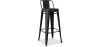 Barhocker mit Rückenlehne - Industriedesign - 76cm - New Edition - Stylix image 9