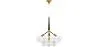 Deckenlampe mit Glaskugeln - Design Pendelleuchte - 12 Kugeln - Glaub image 9