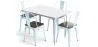 Pack Esstisch und 4 Esszimmerstühle Industriedesign - Neuauflage - Bistrot Stylix image 9