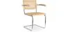 Esszimmerstuhl mit Armlehnen - Vintage Design - Holz und Rattan - Bruna image 9