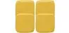 4er-Pack magnetischer Kissen für Hocker - Kunstleder - Stylix image 9