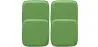 4er-Pack magnetischer Kissen für Hocker - Kunstleder - Stylix image 9