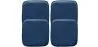 4er-Pack magnetischer Kissen für Hocker - Kunstleder - Stylix image 9