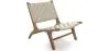 Loungesessel - Handgefertigter Boho-Bali-Design-Sessel - Holz und Seil - Recia image 9