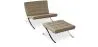 Designer Sessel mit Fußstütze - Bezug aus Kunstleder - Town image 9