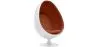Designer-Sessel in Eiform - Kunstlederbezug - Eny image 9