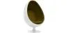 Designer-Sessel in Eiform - Kunstlederbezug - Eny image 9