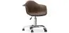 Bürostuhl mit Armlehnen - Schreibtisch-Drehstuhl mit Rollen - Grev image 9