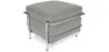Quadratischer Fußhocker - Bezug aus Kunstleder - Kart image 9