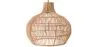 Rattan-Deckenlampe - Boho-Bali-Design-Pendelleuchte - Elan image 9