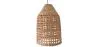 Rattan-Deckenlampe - Pendelleuchte im Boho-Bali-Design - Fai image 9