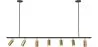 Hängelampe – Schiene mit 7 einstellbaren goldfarbenen Spots – 140 cm image 9