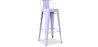 Barhocker mit Rückenlehne - Industriedesign - 76cm - New Edition - Stylix image 9