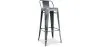 Barhocker mit Rückenlehne - Industriedesign - 76cm - New Edition - Stylix image 9