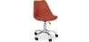 Gepolsterter Schreibtischstuhl mit Rollen - Tulip image 9