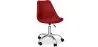 Gepolsterter Schreibtischstuhl mit Rollen - Tulip image 9