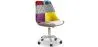Drehbarer Bürostuhl - Patchwork-Polsterung - Ray  image 9